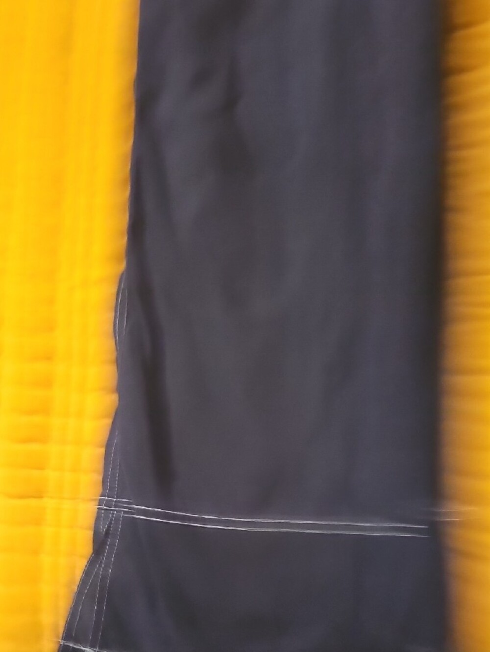 Prana Navy Cropped Pants with White Contrast Stitching - Picture 7 of 7